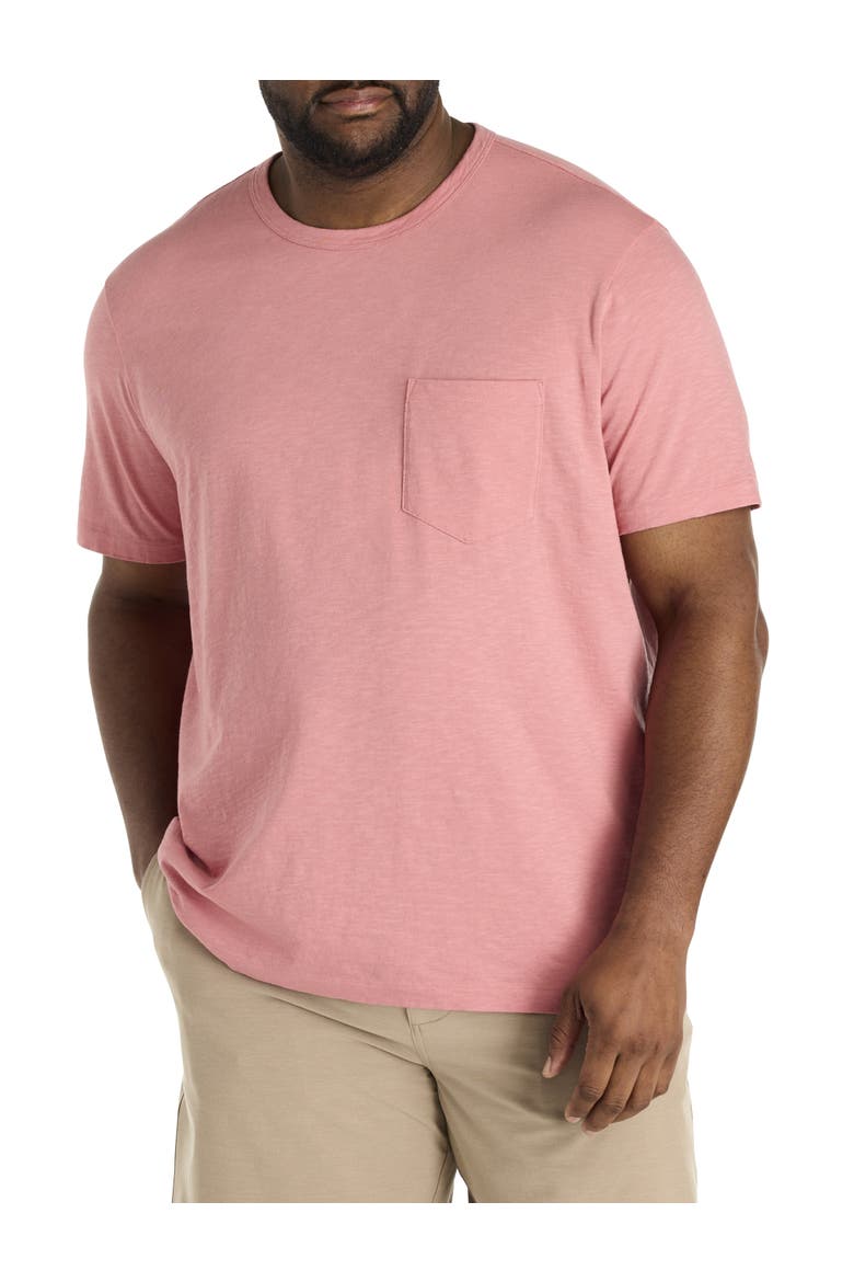 Big & Tall Sunwashed Pocket T-Shirt, Main, color, FADED FLAG