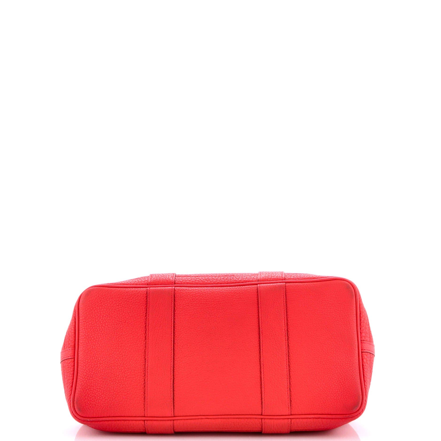 Pre-Owned Hermes Garden Party Tote Leather 36, Alternate, color, Bougainvillier