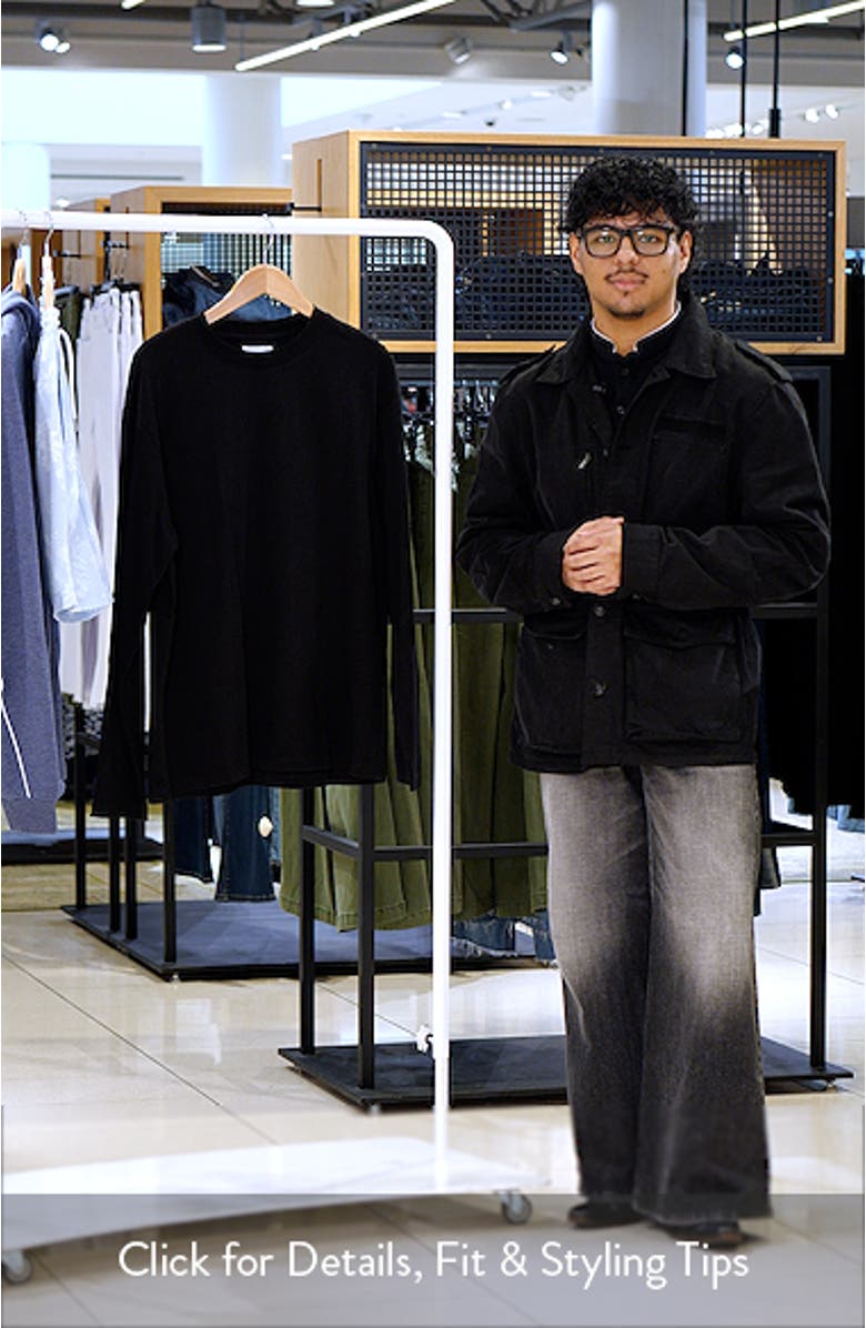 Relaxed Long Sleeve T-Shirt, sales video thumbnail