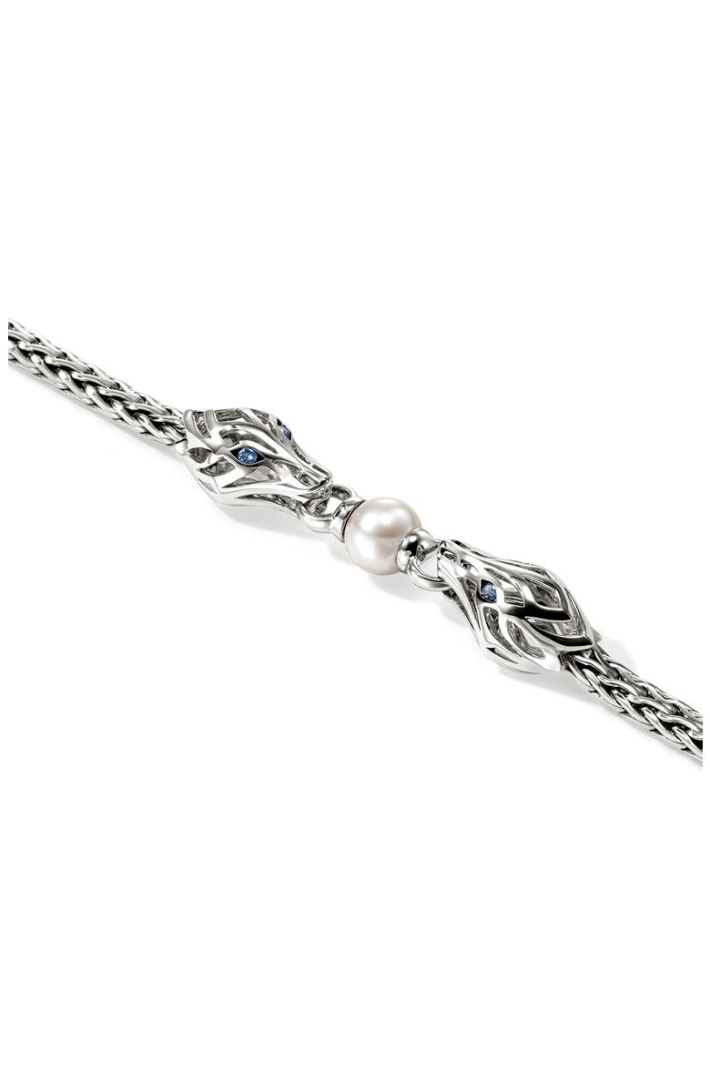 Naga Bracelet, Alternate, color, SILVER