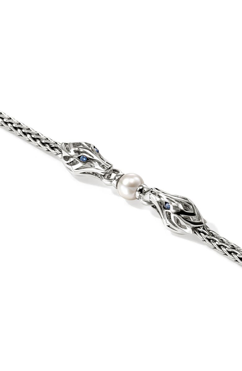 John Hardy Naga Bracelet, Alternate, color, Silver