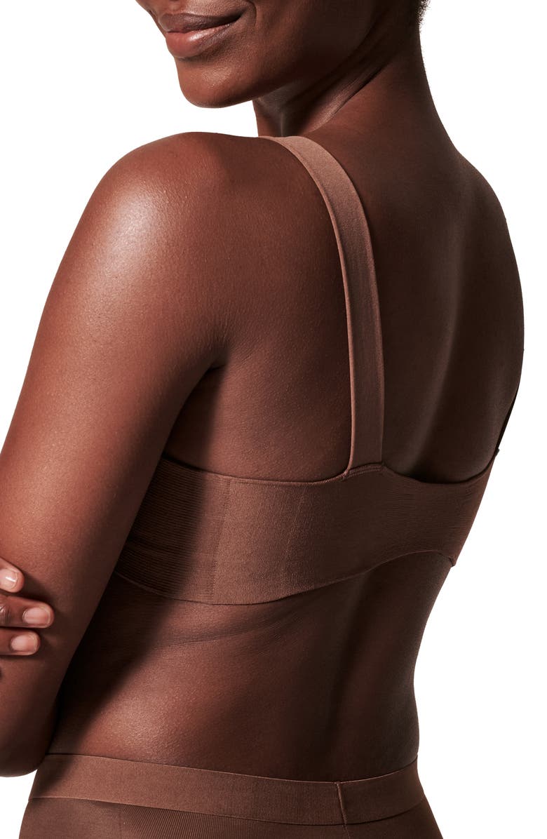SPANX<sup>®</sup> SPANXsmooth<sup>™</sup> Bra-llelujah!<sup>®</sup> Underwire Lightly Lined Full Coverage Bra, Alternate, color, Chestnut Brown