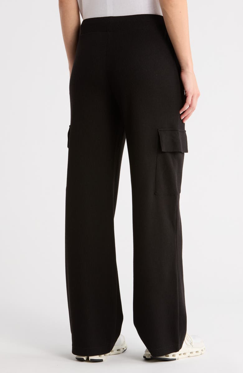 X by Gottex Waffle Knit Cargo Pants, Alternate, color, 