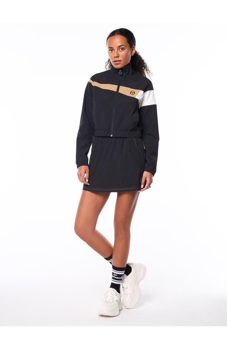 Sergio Tacchini Roma Skirt, Alternate, color, Black Beauty
