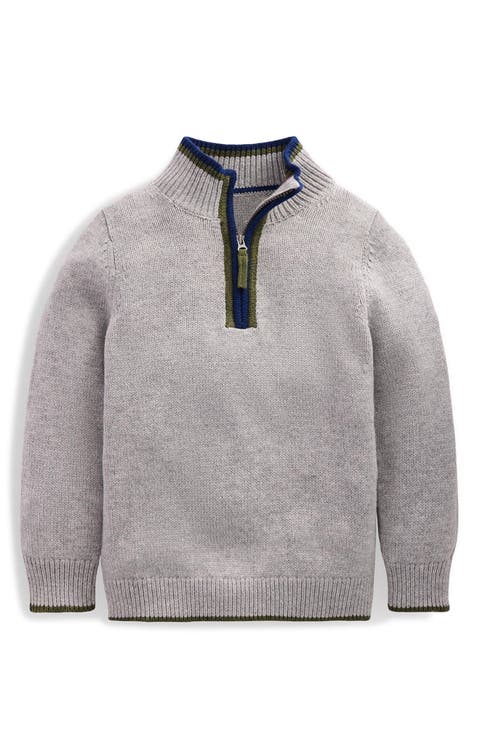 Kids' Heritage Half Zip Sweater