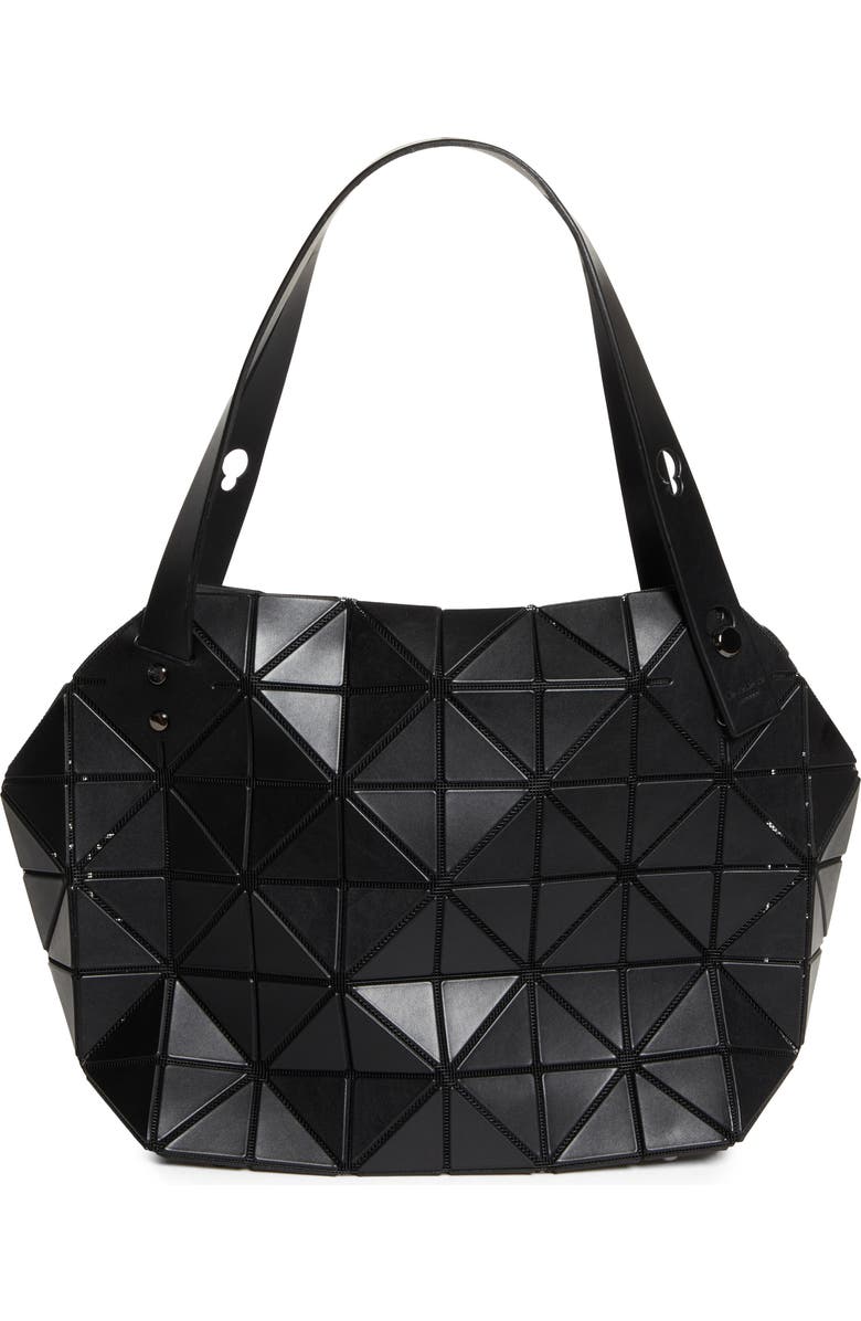 Bao Bao Issey Miyake Boston Top Handle Bag, Alternate, color, Matte Black
