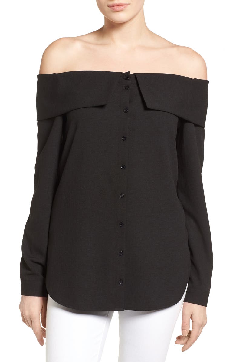 Pleione Off the Shoulder Shirt, Main, color, 