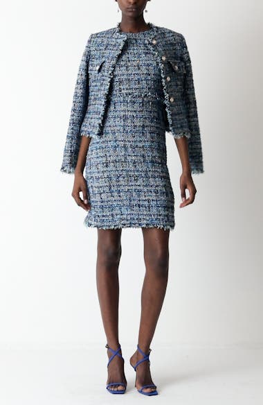 ジャケット [LOOKAST] GIA TRIMMED TWEED JACKET 2COLOR Designer fashion, Seoul-fully created | W Concept