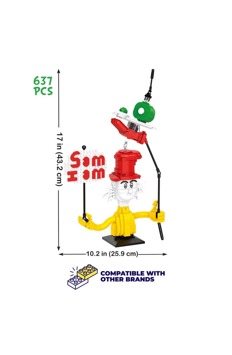 Brickcraft Dr. Seuss Sam I Am Building Set, Alternate, color, Green