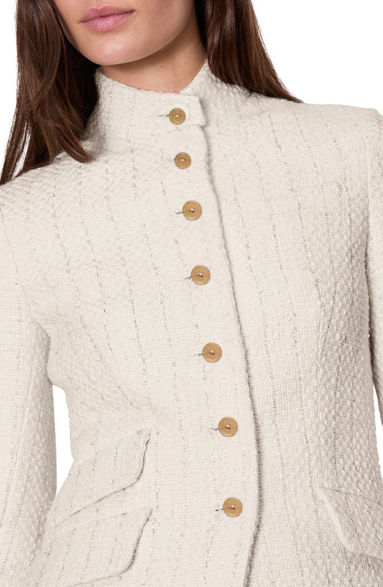 Slade Metallic Tweed Blazer