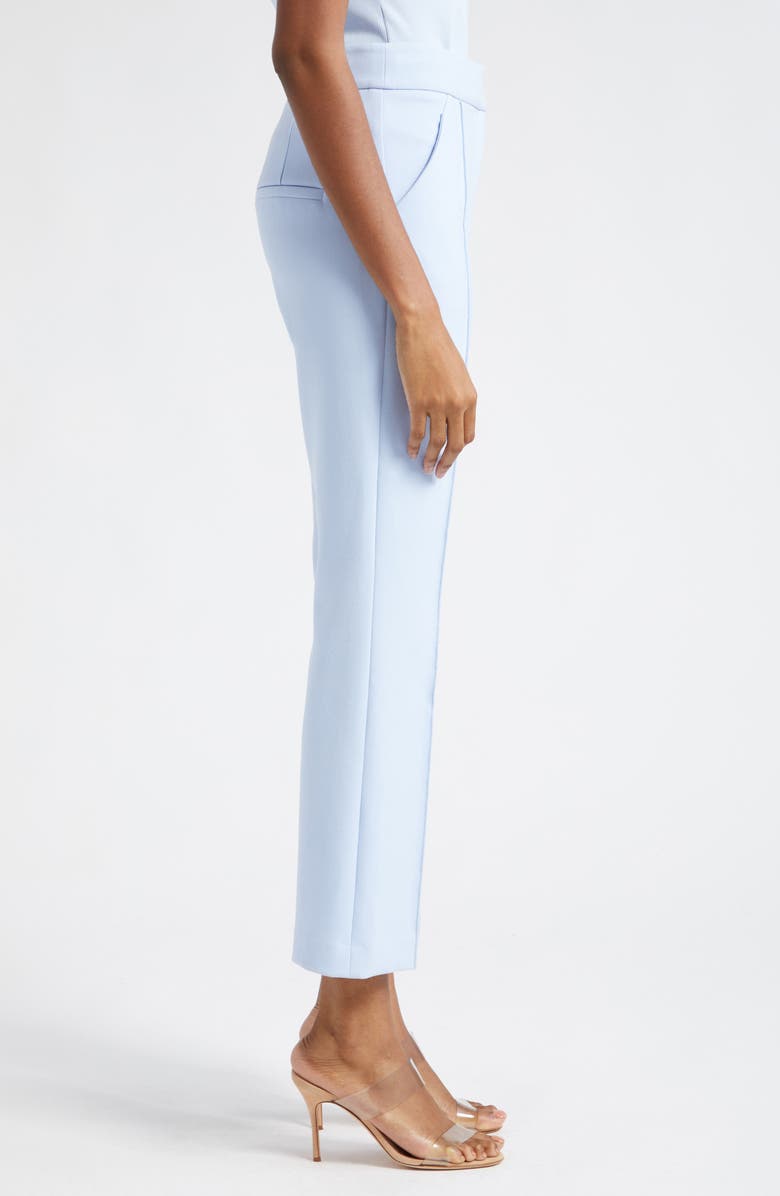 Veronica Beard Tani Pintuck Pleat Ankle Pants, Alternate, color,