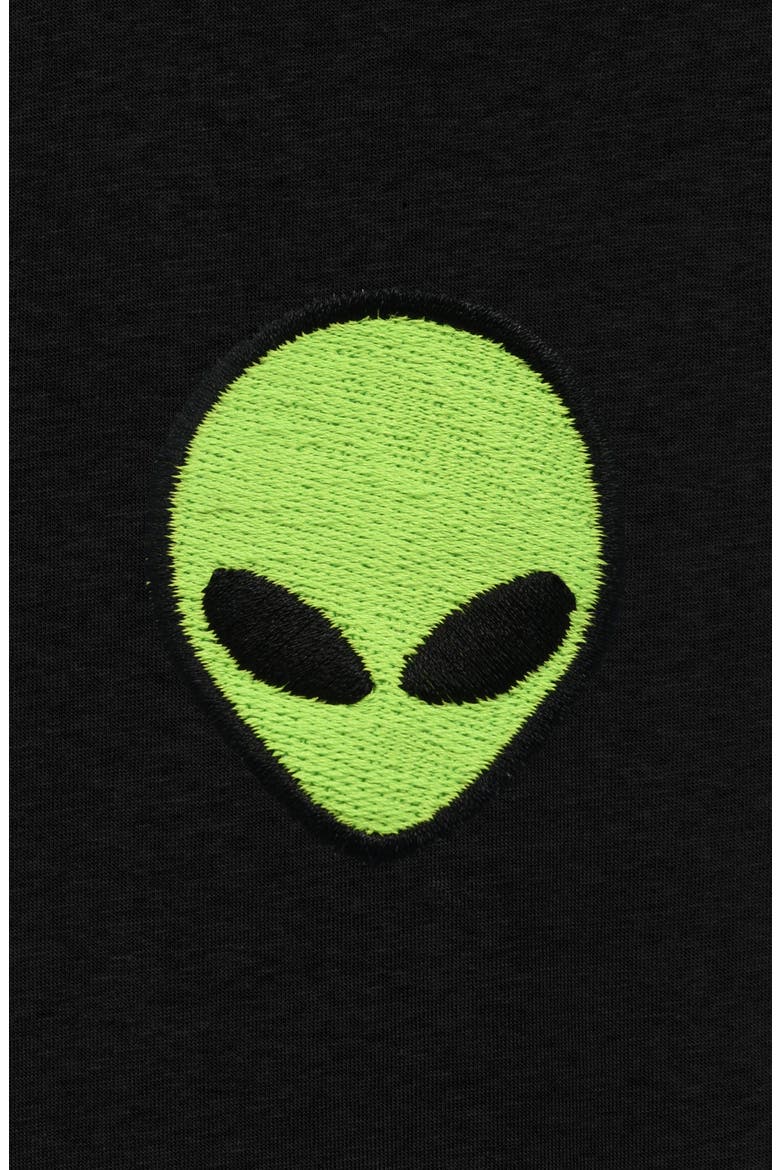 Mens Alien Heavyweight Soft Tee, Alternate, color, Black