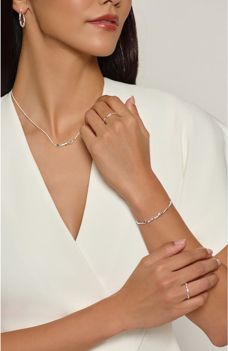 Rizen Jewelry Sacred Vine Necklace, Alternate, color, Sterling Silver