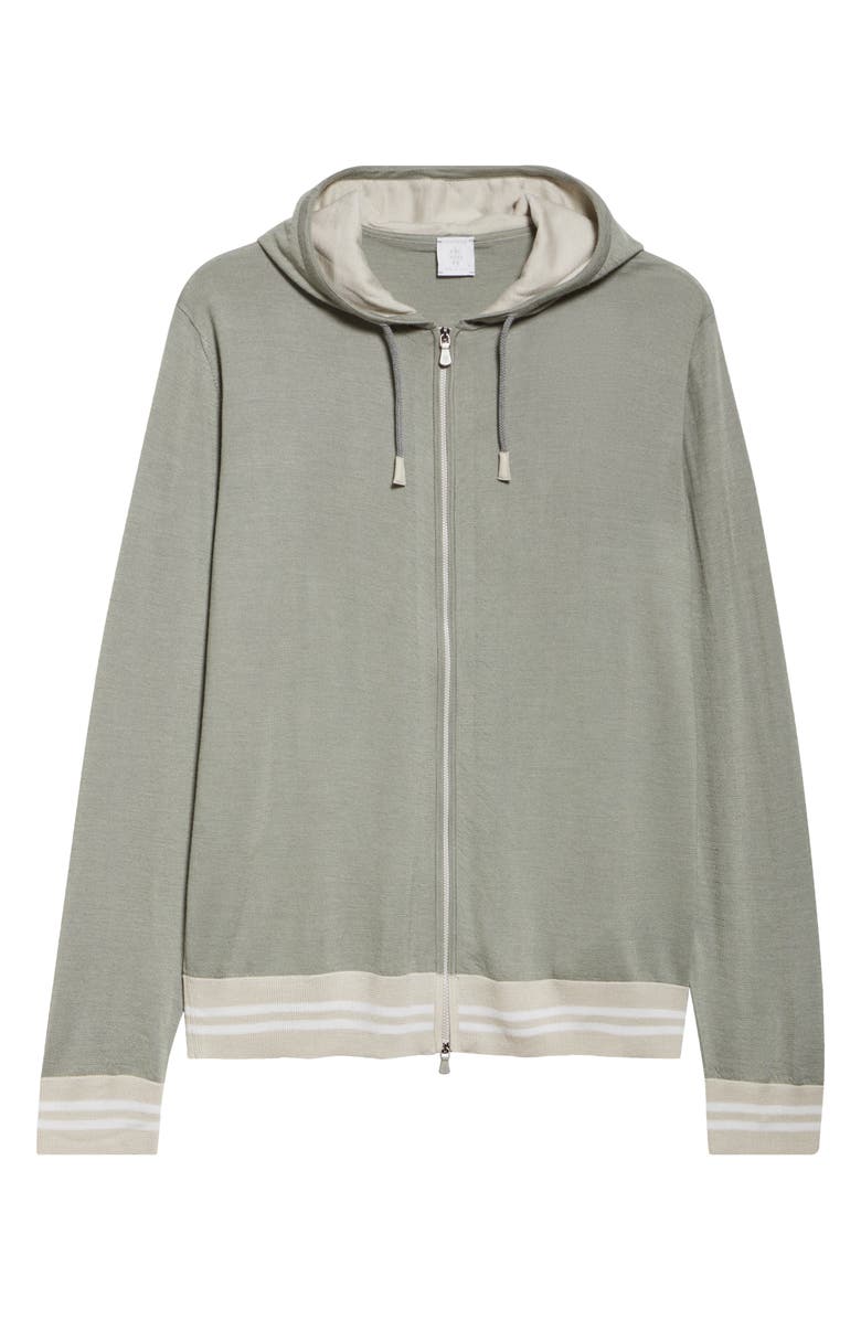 Eleventy Hooded Full Zip Cardigan, Alternate, color, 