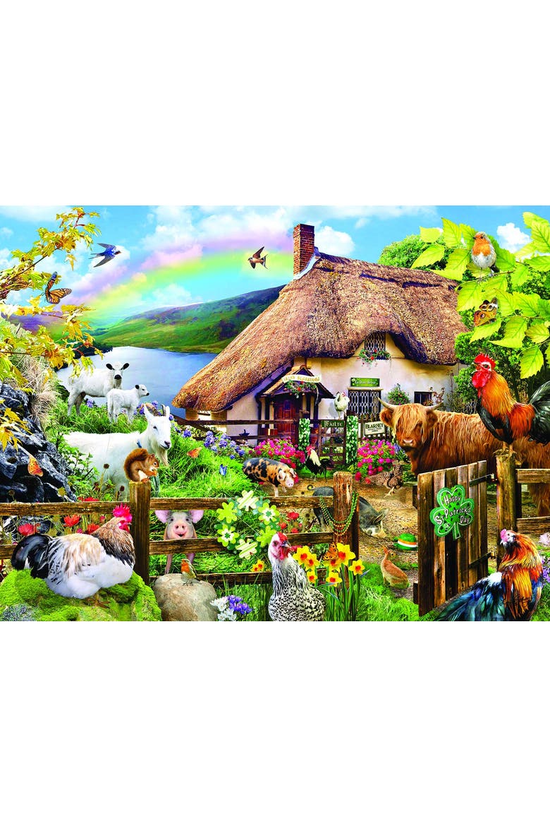 Luck of the Irish 300 piece Jigsaw Puzzle for Adults, Alternate, color, Multicolor
