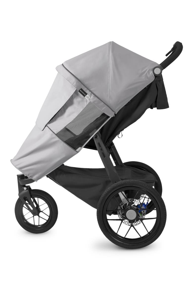 Sun & Bug Shield for RIDGE Jogger Stroller, Alternate, color, BLACK/ GREY