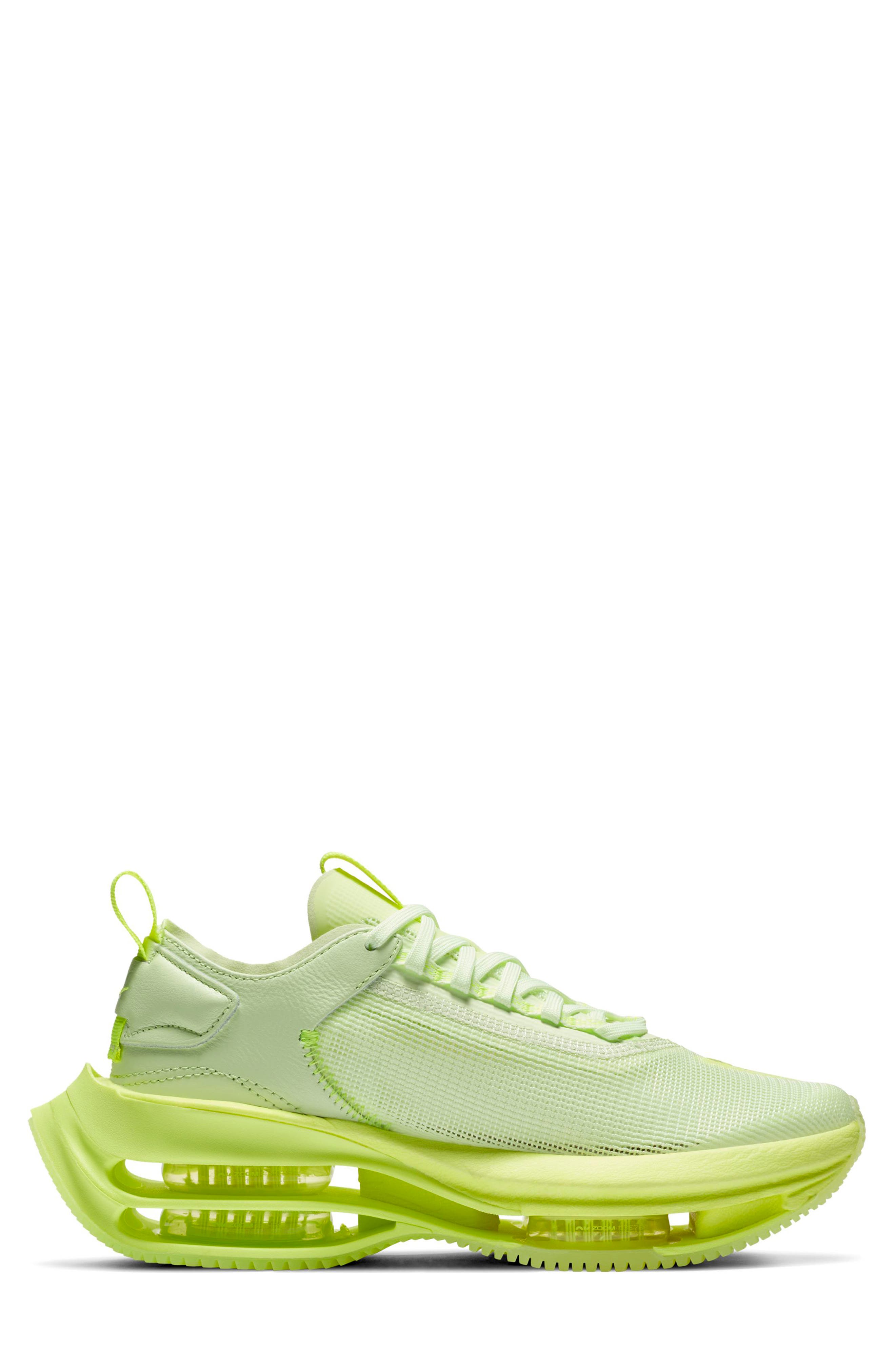 Zoom Double Stacked Sneaker, Alternate, color, VOLT/ VOLT/ BARELY VOLT