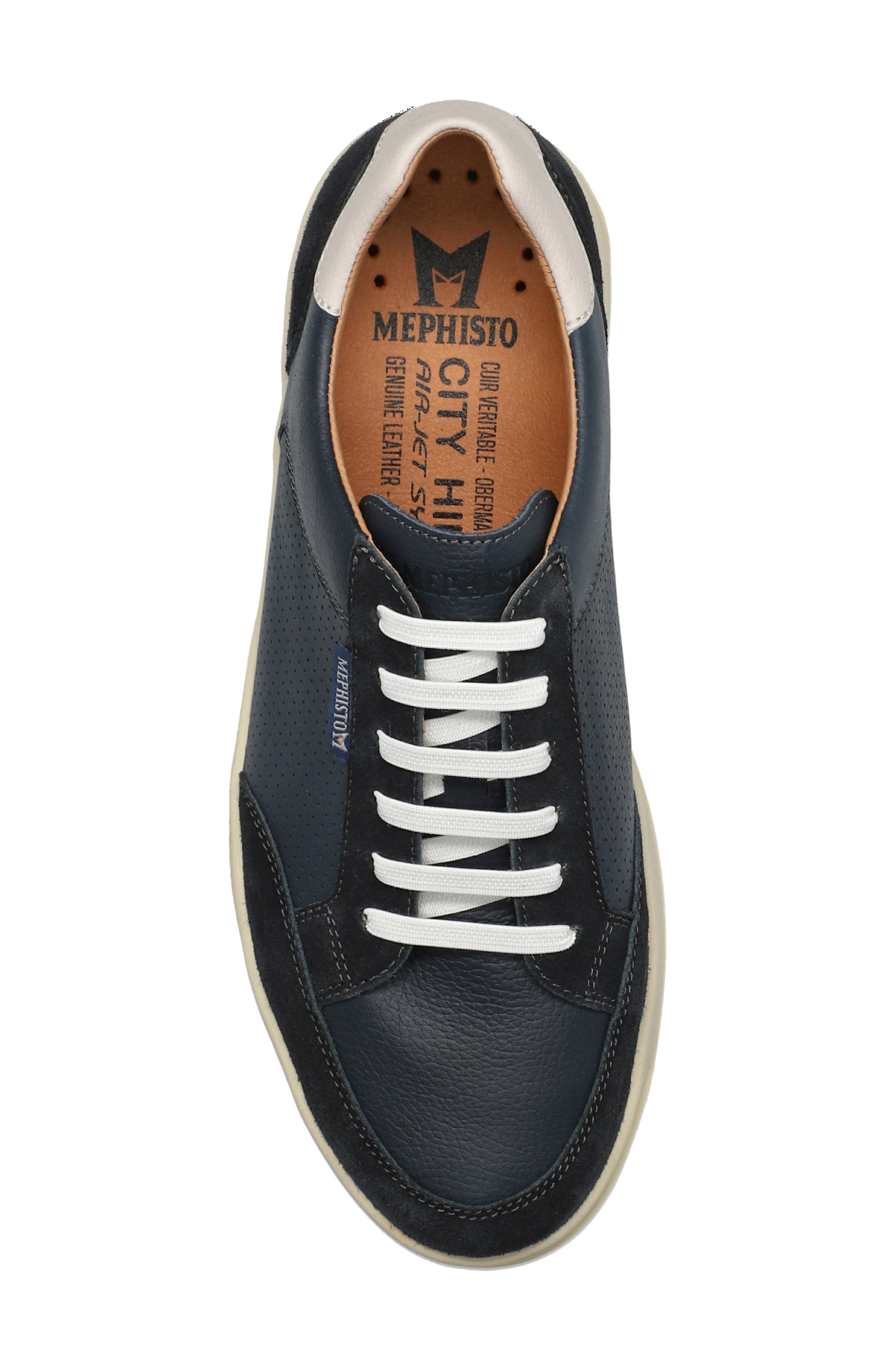 Henry Lace-Up Sneaker, Alternate, color, BLUE