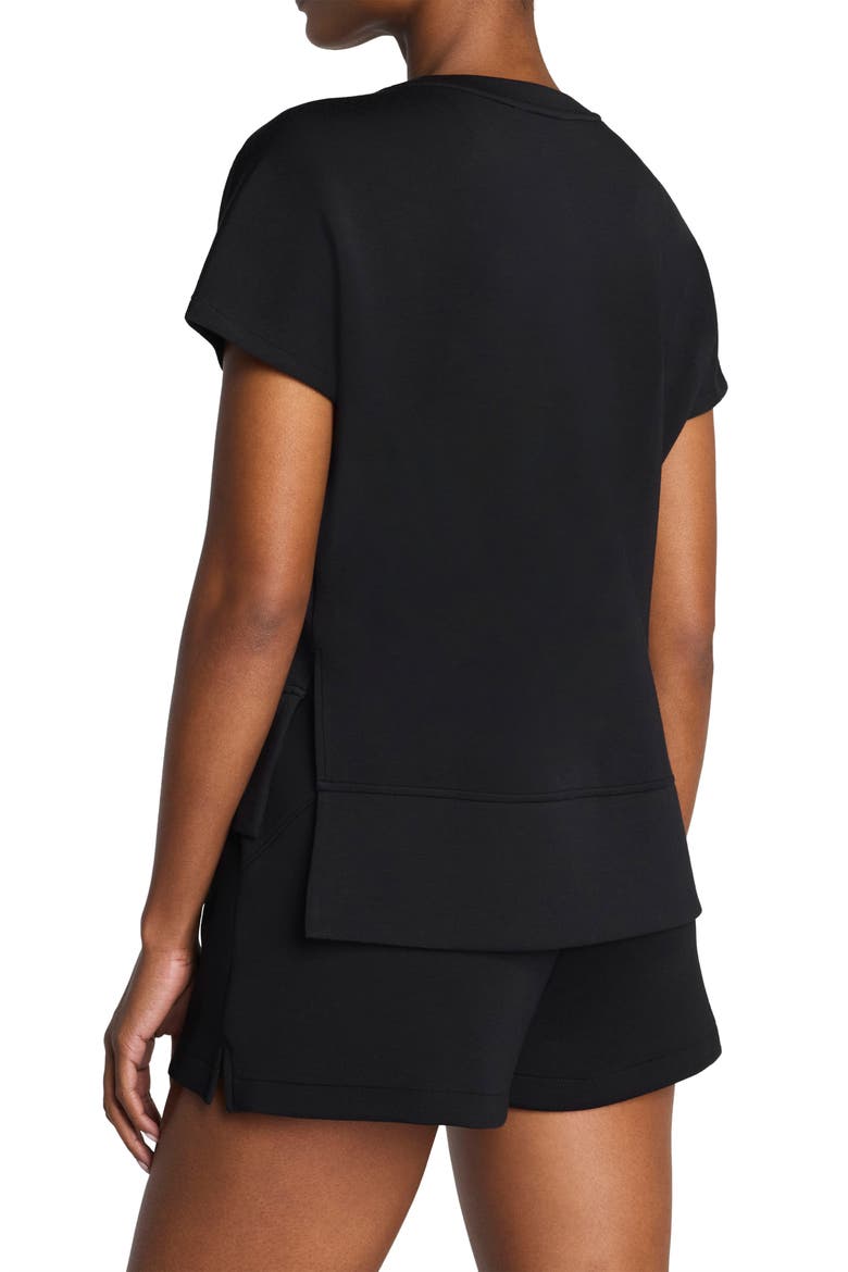 Air Essentials Crewneck T-Shirt, Alternate, color, VERY BLACK