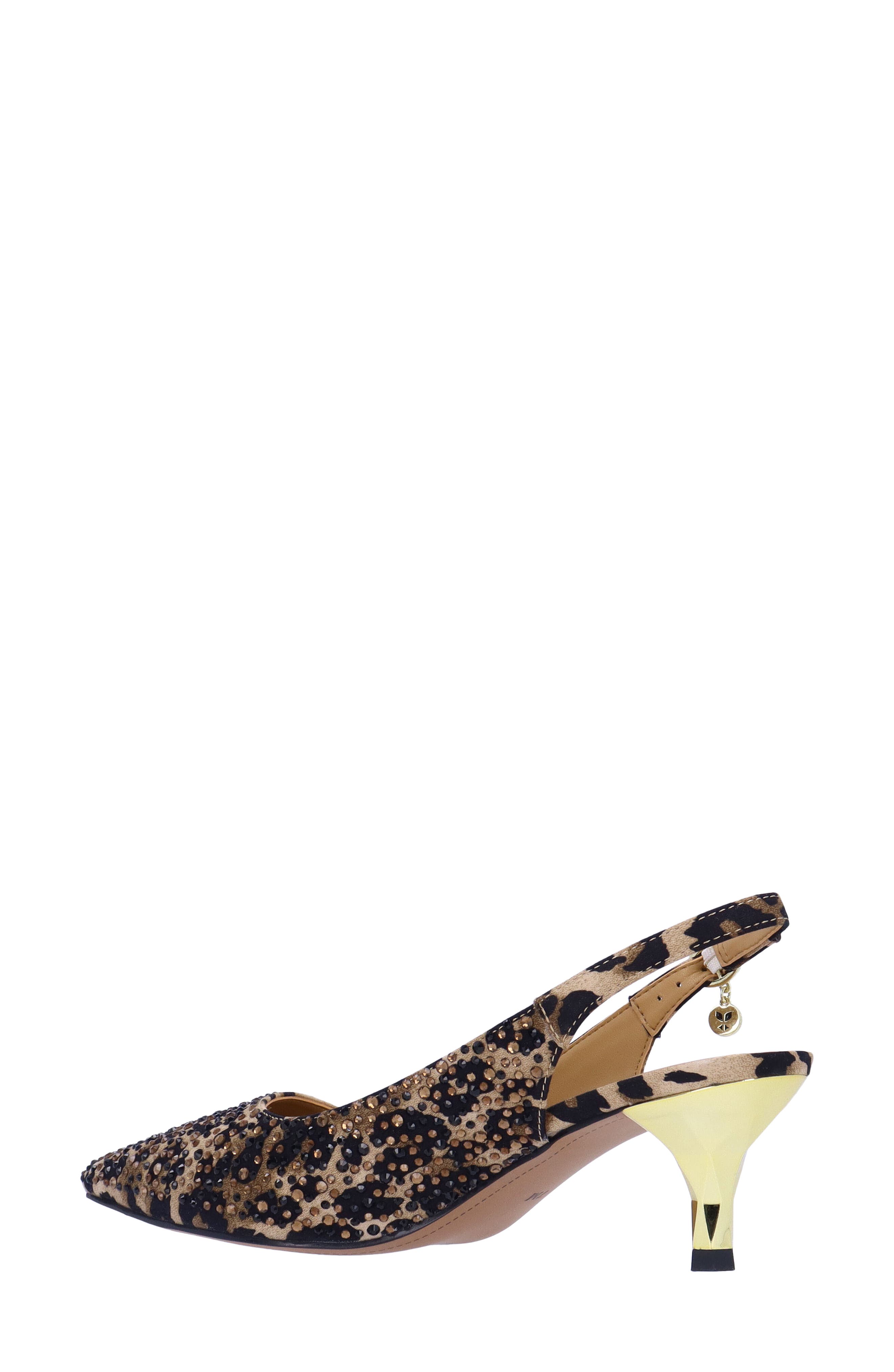 Ferryanne Pointed Toe Slingback Pump, Alternate, color, BROWN/ BLACK