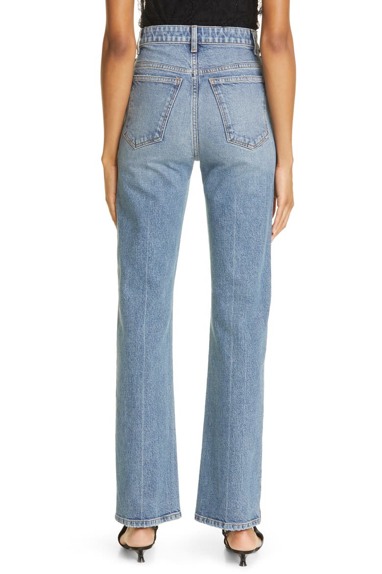 Daria High Waist Slim Straight Leg Jeans, Alternate, color, MONTGOMERY STRETCH
