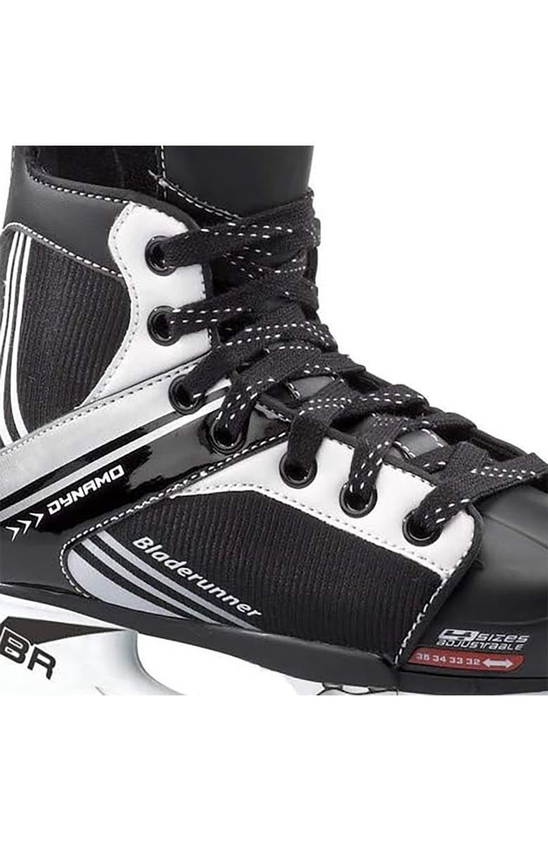 Bladerunner by Bladerunner Dynamo Boys Adjustable Ice Hockey Skates, Alternate, color, Black