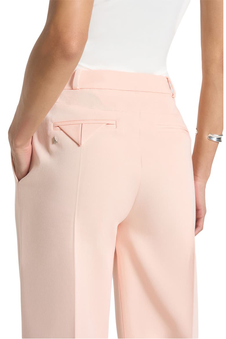 Julie Tailored Twin Pleat Trousers, Alternate, color, Peach