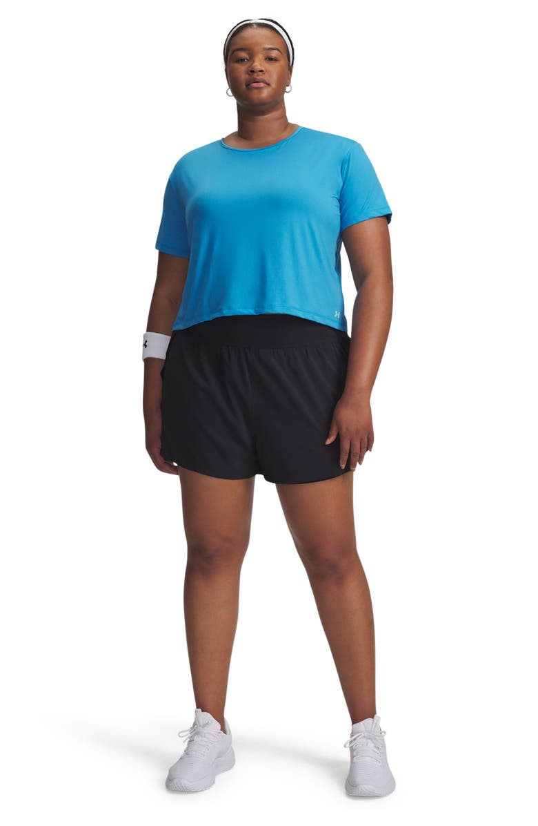 Under Armour Vanish 2-in-1 Athletic Shorts, Alternate, color, Black / / Black