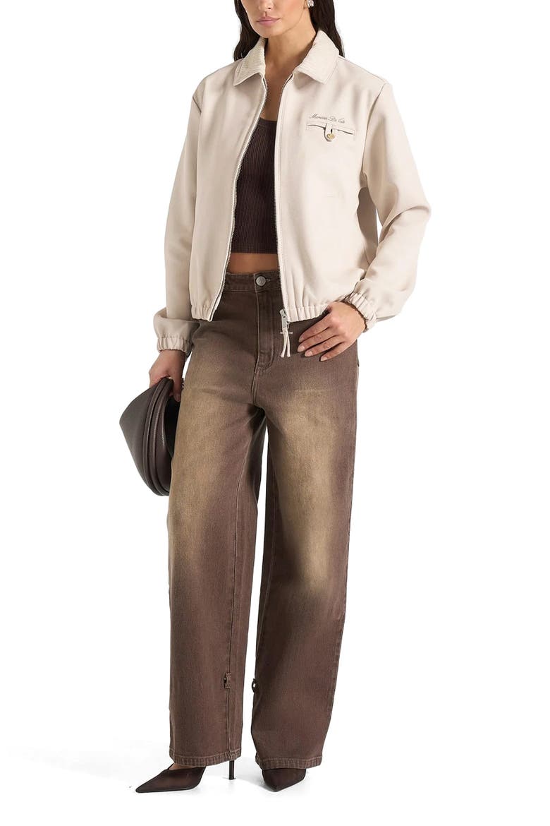 Kilian Unisex Twill Signature Jacket, Alternate, color, Beige