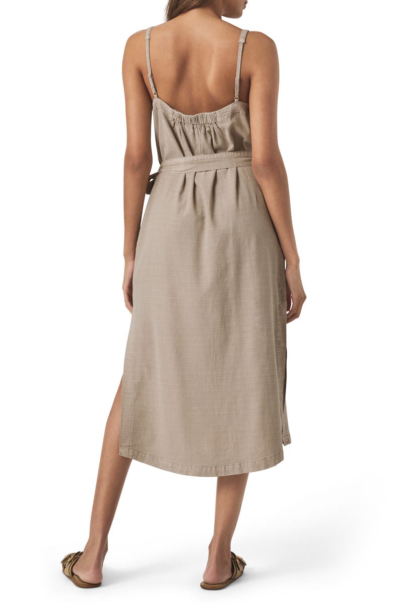 Splendid Amanda Sleeveless A-Line Dress, Alternate, color, Fawn