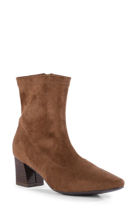 No Limitation Faux Leather Bootie