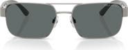 Polo Ralph Lauren 58mm Polarized Rectangle Sunglasses