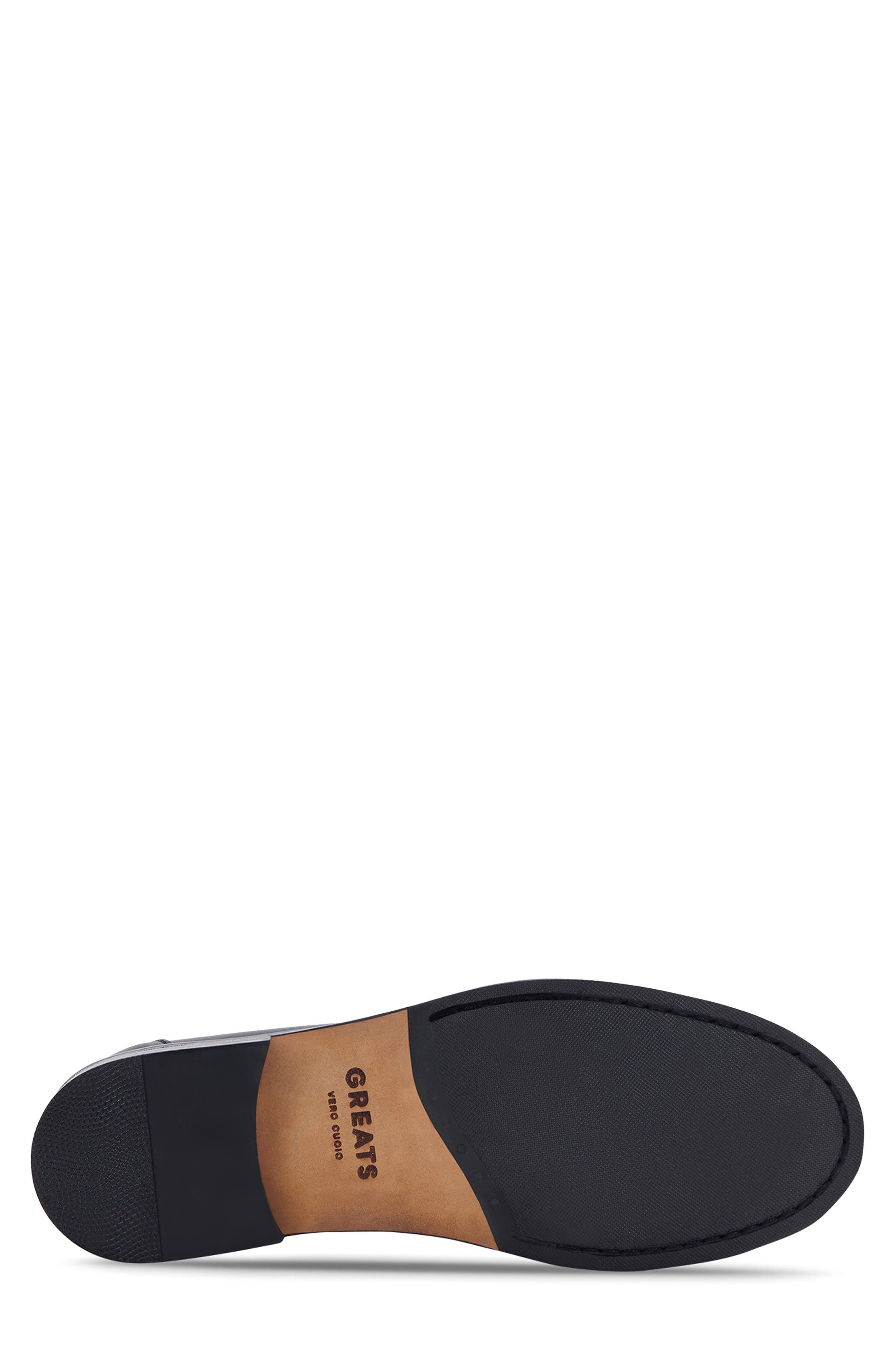 GREATS Essex Penny Loafer, Alternate, color, Nero