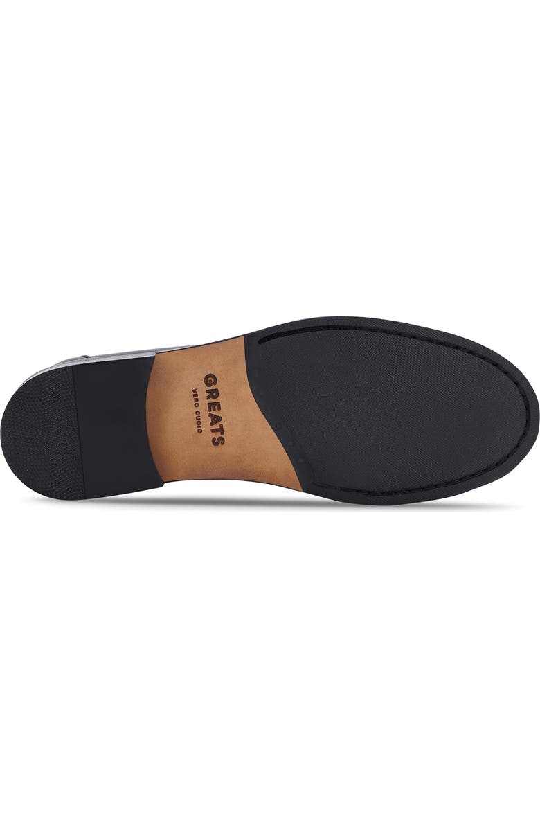 GREATS Essex Penny Loafer, Alternate, color, Nero