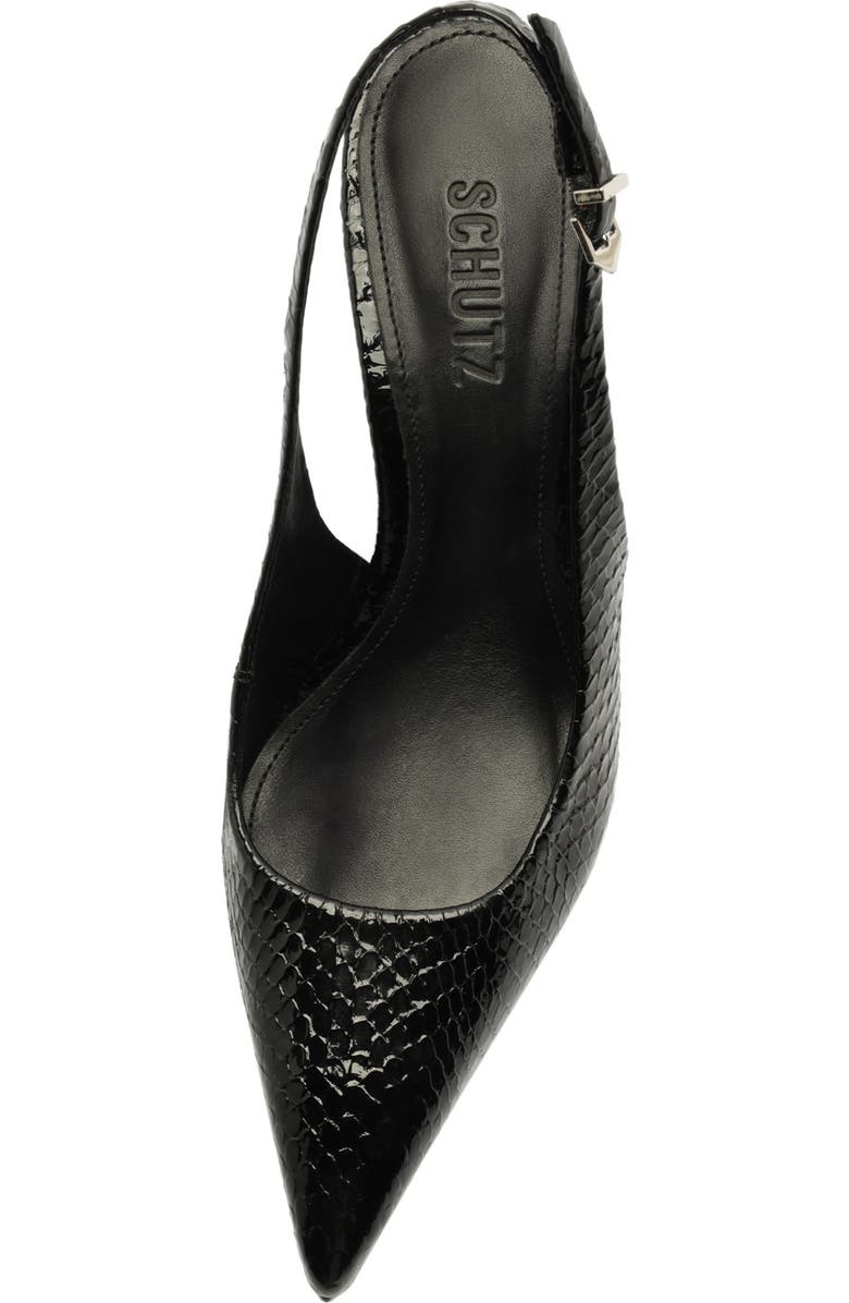 Schutz Paola Slingback Pump, Alternate, color, Black