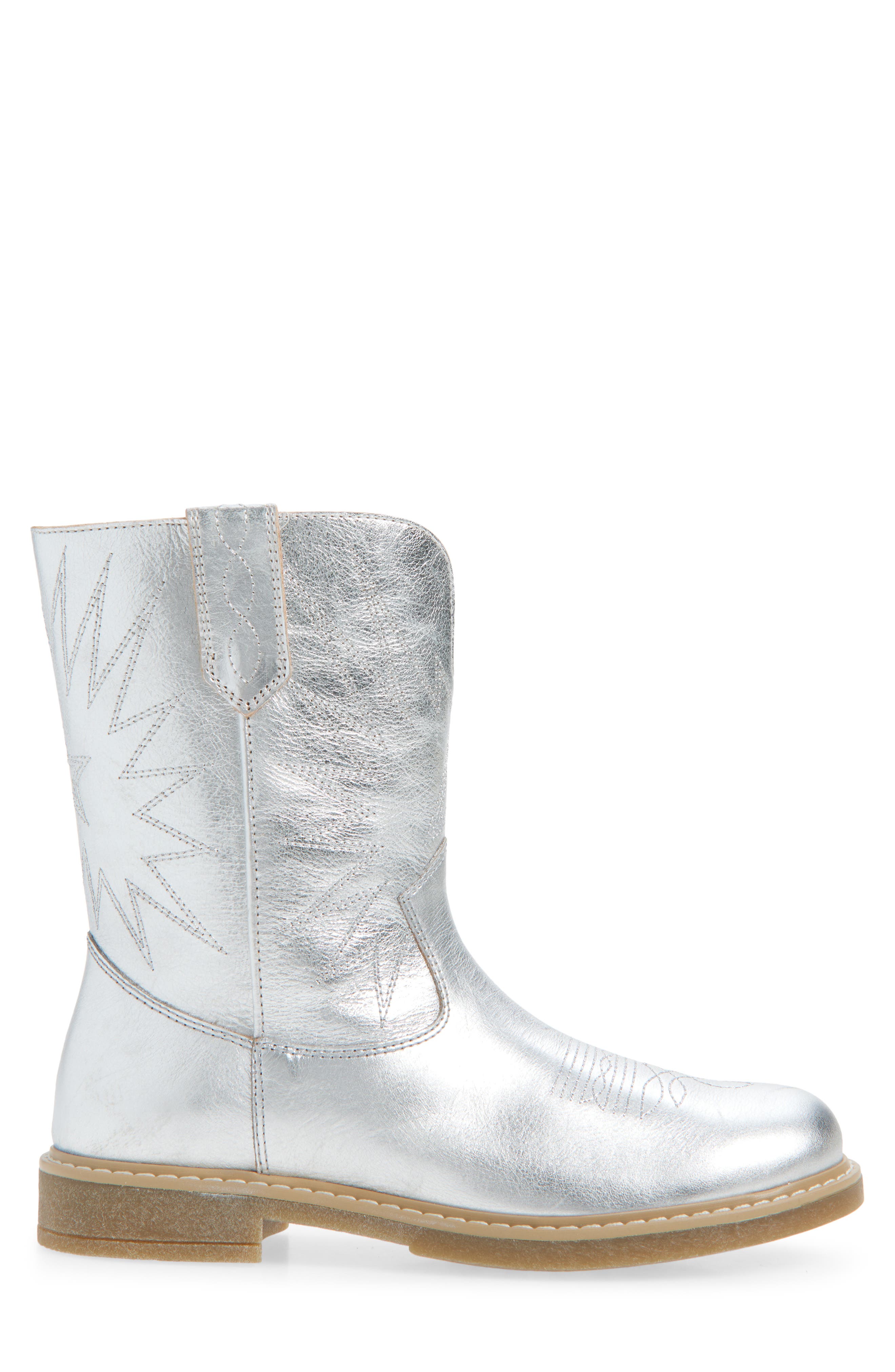 Golden Goose Kids' Wish Star Western Boot, Alternate, color, 