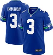 Nike Men's Nike Nick Emmanwori Royal Seattle Seahawks Alternate Game Player Jersey