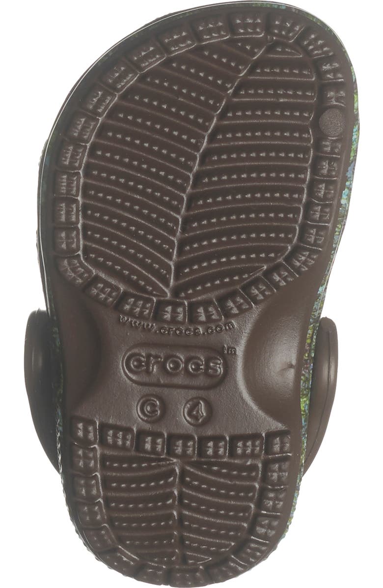 CROCS Kids' Classic Bugs Clog, Alternate, color, Coffee/ Multi