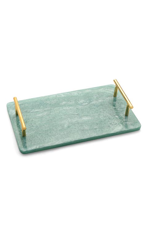 Tiramisu Resin Serving Board In Blue