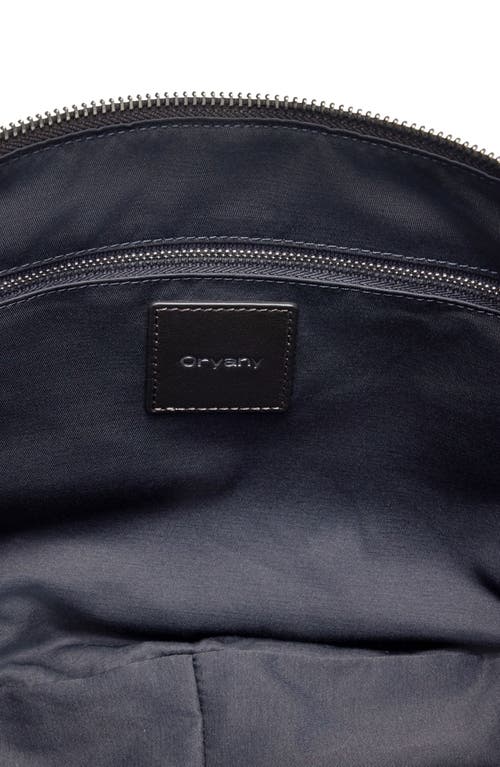 Oryany Braid Faux Leather Crossbody Bag In Gray