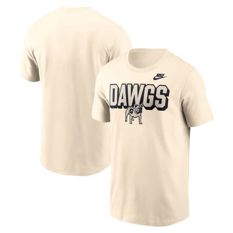 Men's Nike Natural Georgia Bulldogs Team Bold T-Shirt