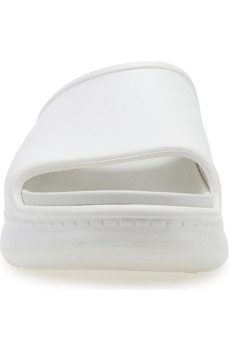 Dansko Devyn Recovery Slide Sandal, Alternate, color, White Molded