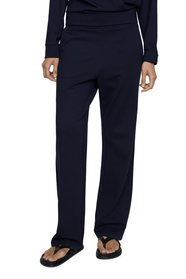 Knit Pants, Main, color, DARK NAVY