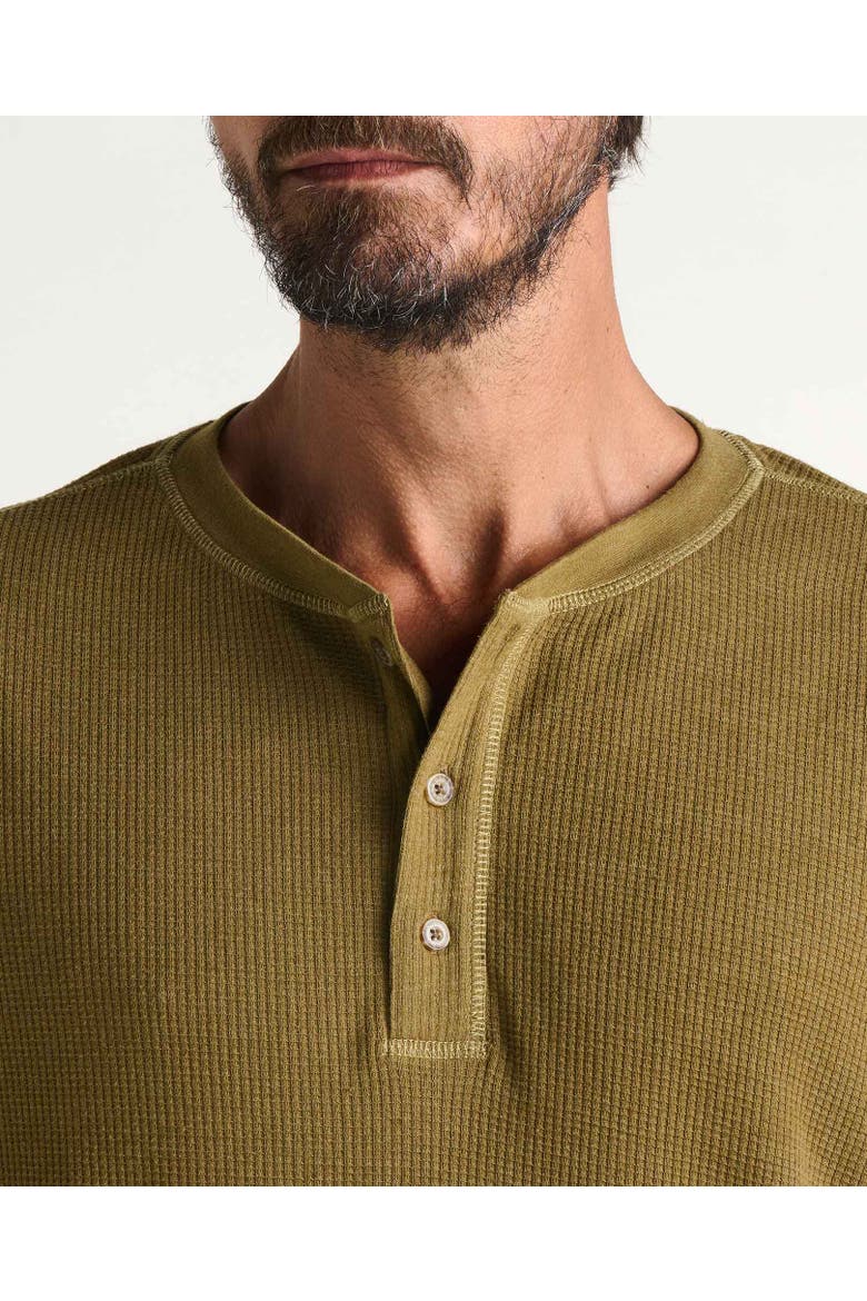 Framer Long Sleeve Henley, Alternate, color, Fir
