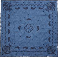 Zimmermann Paisley Embroidered Denim Pareo