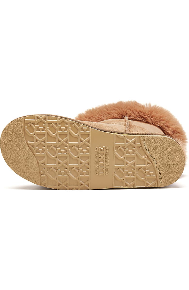 Australia Luxe Collective Nordic Genuine Shearling Lined Short Boot, Alternate, color, Chestnut