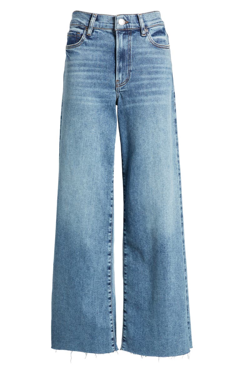 FRAME Le Slim Raw Hem Palazzo Jeans, Alternate, color, Rowley Raw After