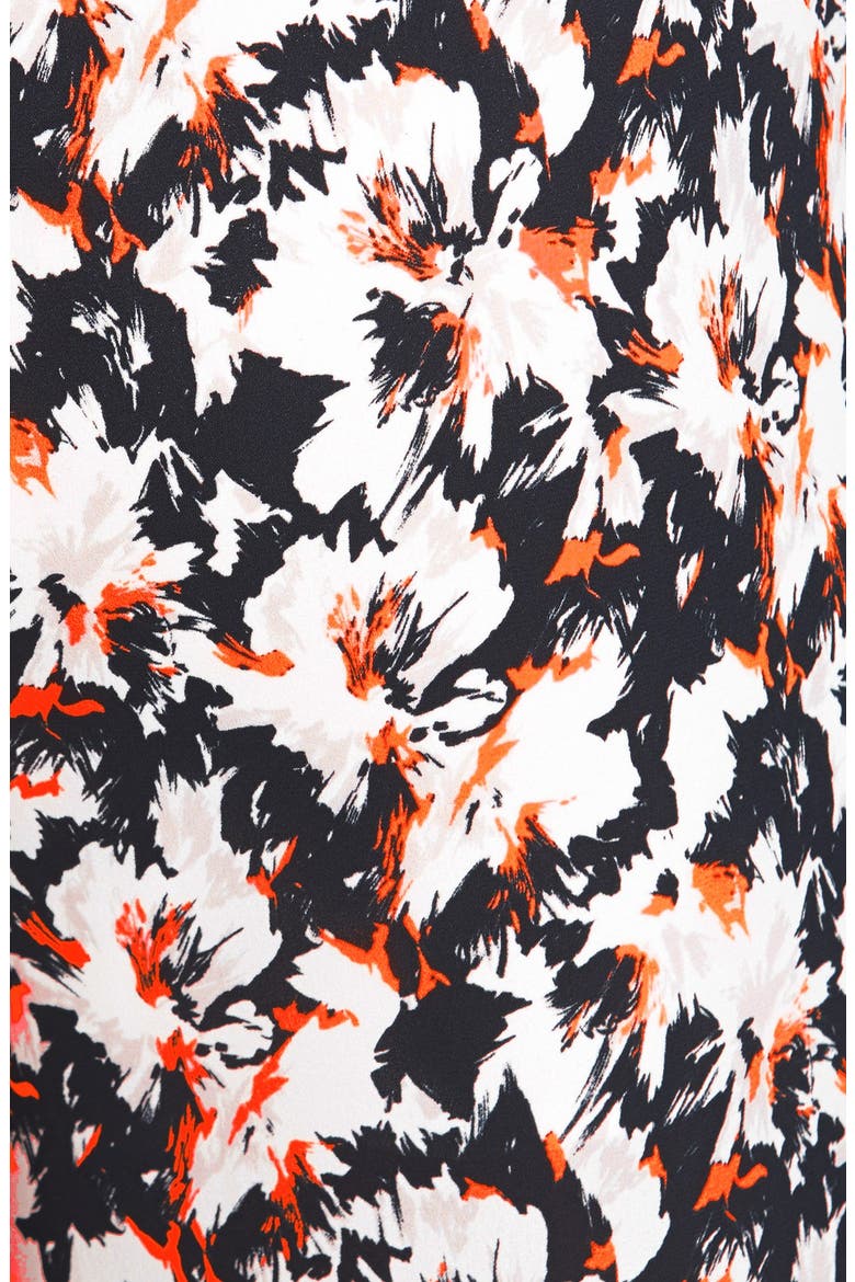 ASTR Wide Leg Pants, Alternate, color, BLACK CORAL MULTI
