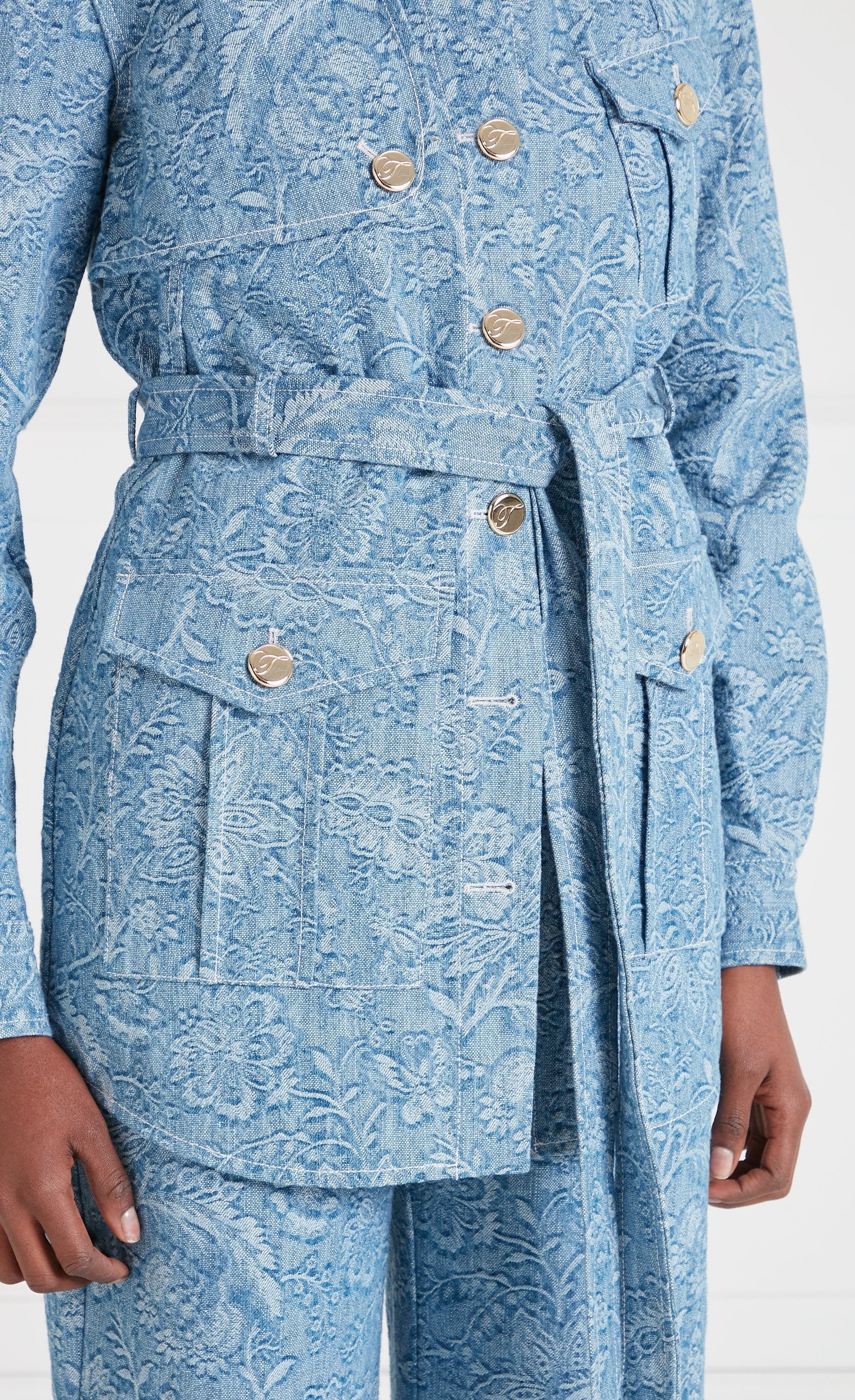 Francis Denim Shirt Jacket - image 2