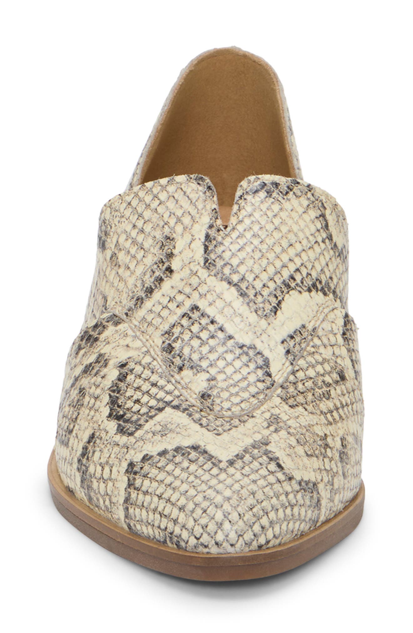 Lucky Brand Minnsy d'Orsay Pump, Alternate, color, Natural Embossed